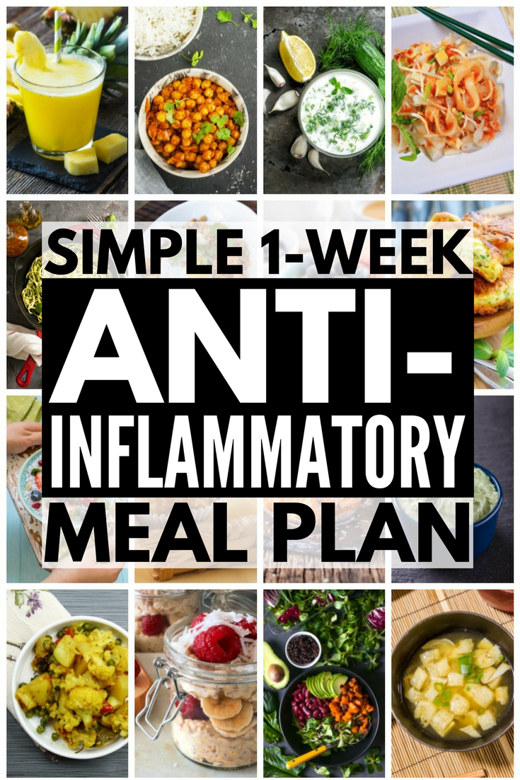 Anti-Inflammatory Meal Plan: 7-Day Anti-Inflammatory Diet for Beginners