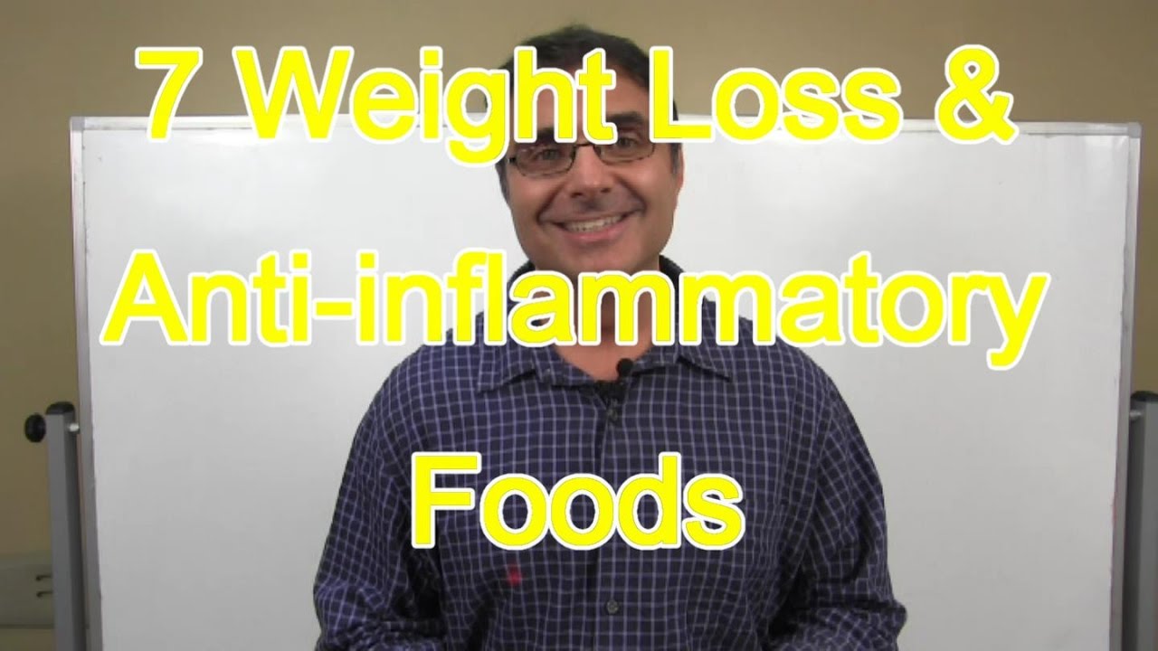 7 Weight Loss \u0026 Anti-Inflammatory Foods with Dr. Rob - YouTube